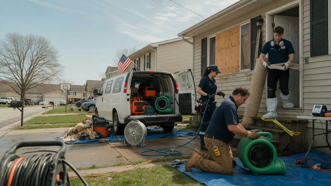 Water Damage Restoration in Becker, MN near me